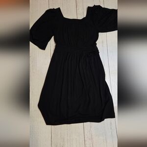 BCBGMaxAzria Black Long Sleeve Dress